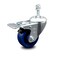 Service Caster 3.5 Inch Solid Polyurethane Swivel 3/8 Inch Stem Caster with Total Lock Brake SCC-TSTTL20S3514-SPUS-381615 - alternate 1